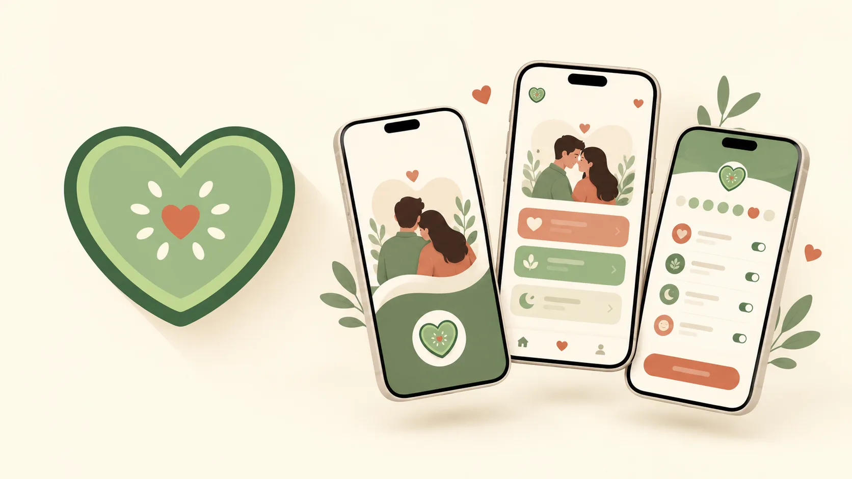Ambi app interface showing shared todos, mood tracking and routines